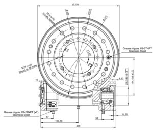 Napęd obrotowy TE314-Z0-RM